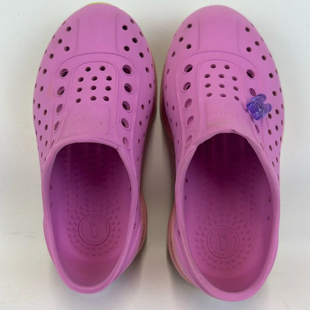 NATIVE Robbie Sugarlite SlipOn Waterproof Shoes Purple/Pink Kids Size C8